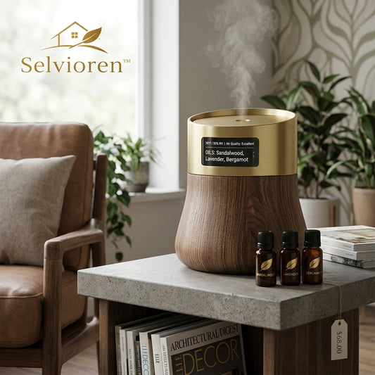 Selvioren™ Aromatherapy Diffuser with Essential Oils Set